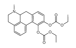 [(6aR)-10-ethoxycarbonyloxy-6-methyl-5,6,6a,7-tetrahydro-4H-dibenzo[de,g]quinoline-11-yl] ethyl carbonate Structure