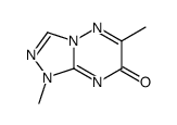 1,6-dimethyl-[1,2,4]triazolo[4,3-b][1,2,4]triazin-7-one Structure