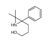 3-(3,3-dimethyl-2-phenylaziridin-2-yl)propan-1-ol Structure