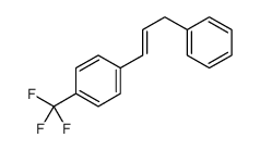 1-(3-phenylprop-1-enyl)-4-(trifluoromethyl)benzene结构式