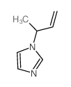 1H-Imidazole,1-(1-methyl-2-propen-1-yl)- structure