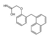 2-[2-(naphthalen-1-ylmethyl)phenoxy]acetamide Structure