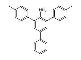4-phenyl-2,6-di-p-tolyl-aniline结构式