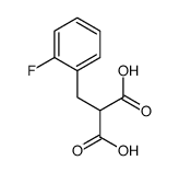 2-[(2-fluorophenyl)methyl]propanedioic acid Structure