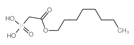 1-Octyl phosphonoacetate Structure