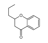 2-propyl-2,3-dihydrochromen-4-one结构式