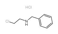 N-苄基-N-(2-氯乙基)胺盐酸盐图片