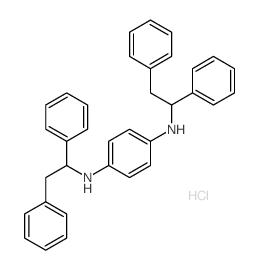 N,N-bis(1,2-diphenylethyl)benzene-1,4-diamine结构式