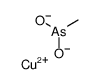 copper,methyl(dioxido)arsane Structure