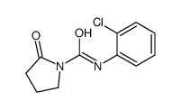 N-(2-chlorophenyl)-2-oxopyrrolidine-1-carboxamide结构式