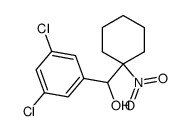 (3,5-dichloro-phenyl)-(1-nitro-cyclohexyl)-methanol结构式