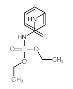 Phosphoramidic acid,[(phenylamino)thioxomethyl]-, diethyl ester (9CI) picture