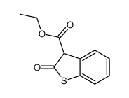 ethyl 2-oxo-3H-1-benzothiophene-3-carboxylate结构式