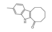 3-methyl-5,7,8,9,10,11-hexahydrocycloocta[b]indol-6-one Structure