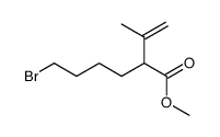 2-Isopropenyl-6-bromcapronsaeuremethylester结构式