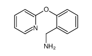 Benzenemethanamine, 2-(2-pyridinyloxy)- (9CI) structure