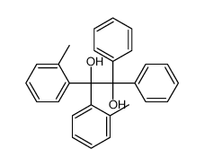 1,1-bis(2-methylphenyl)-2,2-diphenylethane-1,2-diol结构式