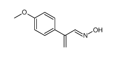 Benzeneacetaldehyde, 4-methoxy-alpha-methylene-, oxime (9CI) Structure