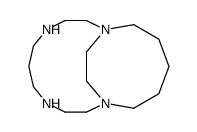 1,4,8,11-tetrazabicyclo[9.5.2]octadecane Structure