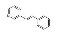 2-(2-pyridin-2-ylethenyl)pyrazine结构式