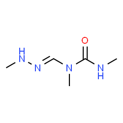 Urea, N,N-dimethyl-N-[(methylhydrazono)methyl]- (9CI)结构式