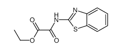 ethyl 2-(1,3-benzothiazol-2-ylamino)-2-oxoacetate Structure