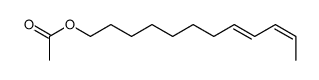 (8E,10Z)-8,10-dodecadienyl acetate结构式