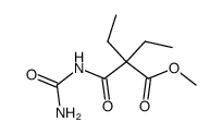methyl diethyl malonuronate Structure
