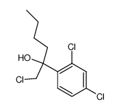 2-hydroxy-2-(2,4-dichlorophenyl) hexyl chloride Structure