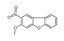 3-methoxy-2-nitrodibenzofuran Structure