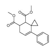 dimethyl 8-phenylspiro[2.5]oct-7-ene-4,5-dicarboxylate结构式