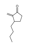 3-butyl-2-methylenecyclopentan-1-one Structure