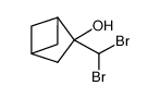 bicyclo[2.1.1]-2-dibromomethylhexan-2-ol结构式