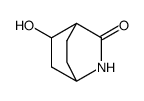 exo-5-hydroxy-2-azabicyclo-[2.2.2]octan-3-one结构式