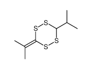 3-isopropyl-6-(propan-2-ylidene)-1,2,4,5-tetrathiane Structure