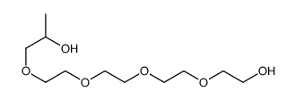 1-[2-[2-[2-(2-hydroxyethoxy)ethoxy]ethoxy]ethoxy]propan-2-ol结构式