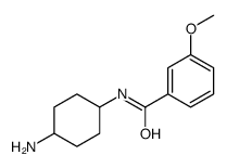 Benzamide, N-(cis-4-aminocyclohexyl)-3-methoxy- (9CI)结构式