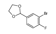 2-(3-Bromo-4-fluorophenyl)-1,3-dioxolane picture