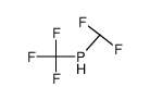 (difluoromethyl)(trifluoromethyl)phosphane Structure