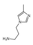 3-(4-methylimidazol-1-yl)propan-1-amine Structure
