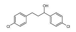 1-(4-chlorophenyl)-3-(4-chlorophenyl)-1-propanol结构式