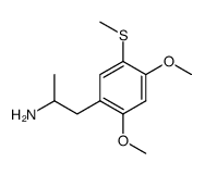 5-Methylthio-2,4-dimethoxyamphetamine Structure