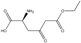 (S)-2-amino-6-ethoxy-4,6-dioxohexanoic acid Structure