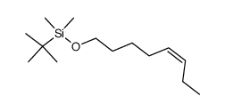 (Z)-tert-butyldimethyl(oct-5-en-1-yloxy)silane结构式