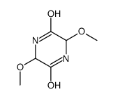 2,5-Piperazinedione,3,6-dimethoxy-(9CI) Structure