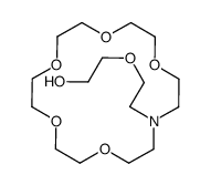 2-[2-(1,4,7,10,13-pentaoxa-16-azacyclooctadec-16-yl)ethoxy]ethanol结构式