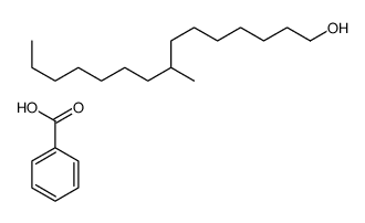 benzoic acid,8-methylpentadecan-1-ol结构式