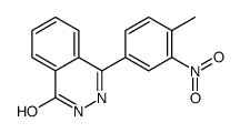 4-(4-methyl-3-nitrophenyl)-2H-phthalazin-1-one Structure