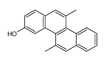 5,11-dimethylchrysen-3-ol Structure