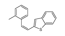 2-[2-(2-methylphenyl)ethenyl]-1-benzothiophene Structure